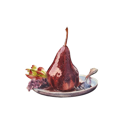 Aperitivo – Poached Pear Plate